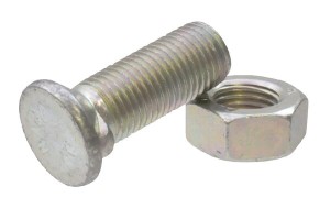 Śruba płużna 2-noskowa z łbem owalnym M14x40 mm Naud 051849