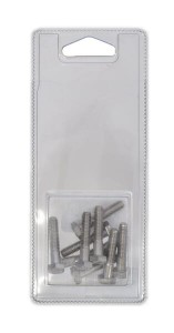Śruba pół gwint M6x30 mm stal szlachetna A2 6 szt. KR931630RVSP010