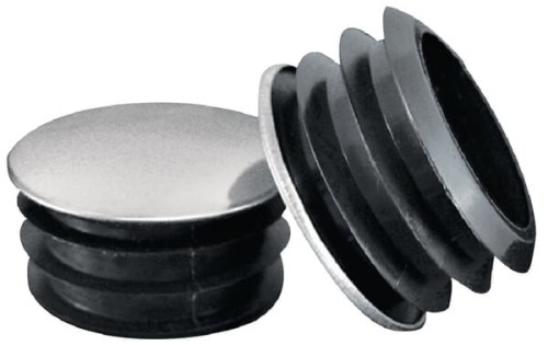 Zatyczka okrągła 20 mm chrom KS465338 - Intertraktor