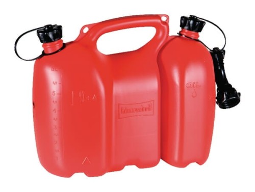 Kanister podwójny Profi Hünersdorff, czerwony 6+3 l JK8050 - Intertraktor