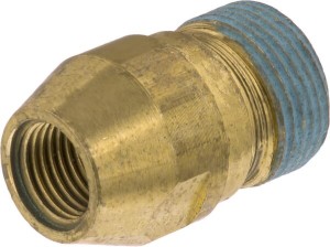 Złącze K-Lock TR22, gwint wewnętrzny x gwint zewnętrzny 1/4 cala, mosiądz HD010003039