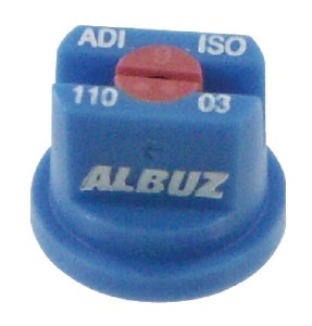 Rozpylacz płaskostrumieniowy ADI 110° 03 niebieski ceramiczny Albuz ADI11003