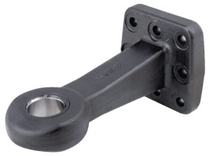Zaczep oczkowy przykręcany na płytę, 190KN, Ø 50, 110 x 100, D50-C.B8.T45 12896200100001