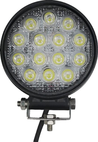 Lampa robocza LED, okrągła, 42W 3360 lm 10/30V światło rozproszone 14 LED gopart LA15028 - Intertraktor