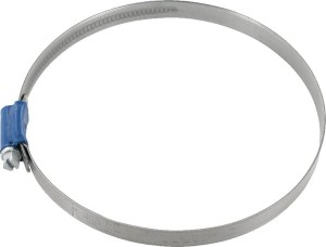 Opaska ślimakowa typ SMS ocynk ABA, 104 - 138 mm SMS104138