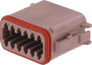 Obudowa wtyczki 12 P. Fem. DT DSDT0612SD