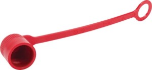 Zatyczka przeciwpyłowa HS DN, 6 - czerwona SKS9F060