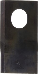 Nożyk kosiarki rotacyjnej prawy 92x48x4 mm owalny otwór 24.0x20.0 mm pasuje do Kongskilde JF/Stoll 25 szt. 13800022KR