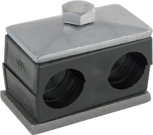 Obejma kpl. podwójna 20x20 mm (1 szt.) RS32020P001 - Intertraktor