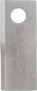 Nożyk kosiarki rotacyjnej prawy 118x48x4 mm otwór Ø 19 mm okrągły pasuje do Fella 25 szt. 133074KR