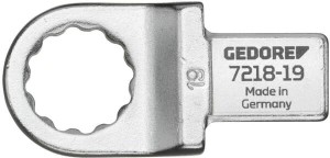 Rectangular ring end fitting SE 14x18, 21 mm 721821GED