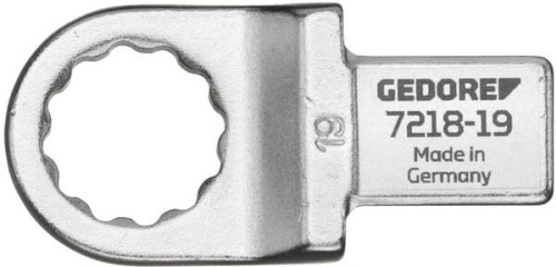Rectangular ring end fitting SE 14x18, 21 mm 721821GED - Intertraktor