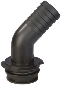 Przyłącze węża 45° T6M 40 mm 1193640