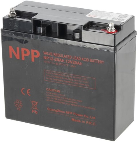 Akumulator NPP NP12-20 (12V/20Ah) 493589 - Intertraktor