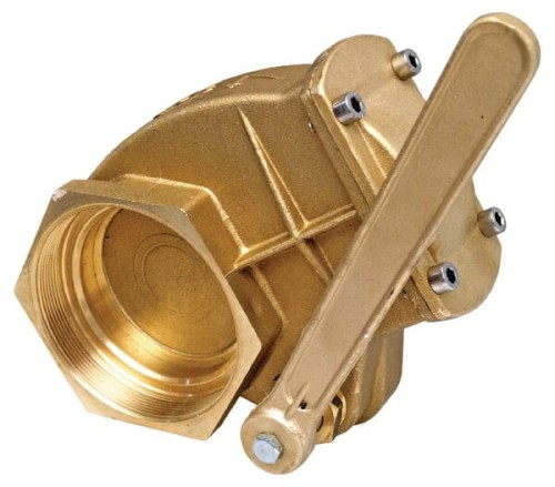 Zasuwa mosiężna mechaniczna 4" gwint wew. 53617509000006 - Intertraktor