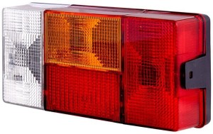 Lampa tylna zespolona 210x108mm, prawa 2VP006040121
