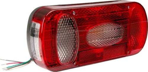 Lampa tylna zespolona 84x84mm, prawa/lewa LA45034R - Intertraktor