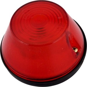 Lampa obrysowa okrągła, 12/24V czerwona, przykręcana Waś 1400690210