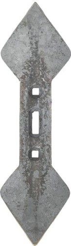 Redliczka 460x135x17 mm obracalna wygięta, 3-otw. pasująca do Universal CP489071 - Intertraktor
