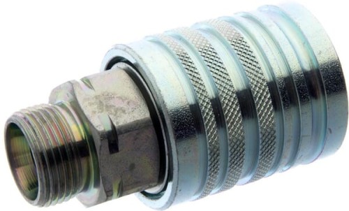 Szybkozłącze gniazdo SKP-F 1/2" gwint zewnętrzny M22x1.5 15L SKPF12L22 - Intertraktor