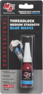Preparat zabezpieczający gwinty MA Professional, niebieski 10 ml 1032972014