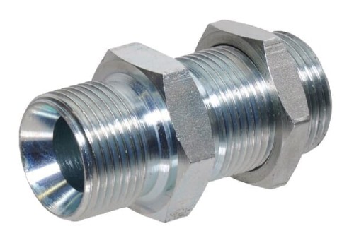 Złącze grodziowe proste gwint zew./zew. 3/4" BSP VNBS12 - Intertraktor