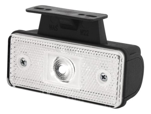 Lampa pozycyjna/obrysowa LED, 105KZ przednia biała 12/24V 1400690531 - Intertraktor