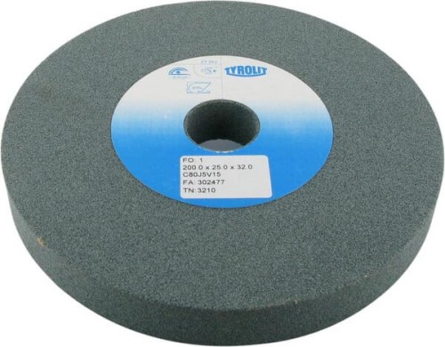 Ściernica ceramiczna Tyrolit, 200 x 25 x 32 mm zielona C K80 20025C80 - Intertraktor