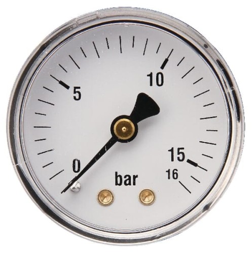 Manometr ø50 mm 0–16 bar przyłącze tylne 1/4" MA5016B04ST - Intertraktor