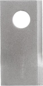 Nożyk kosiarki rotacyjnej prawy 96x48x3 mm otwór Ø 19 mm okrągły pasuje do Pöttinger 25 szt. 434980KR