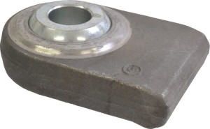 Końcówka do przyspawania płaska 28 mm kat.2 Kramp LA228001KR