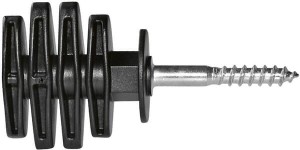 Izolator nawijany do drutu i plecionki, Ø 5.0 mm25 szt. AKO 1668441381
