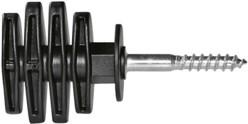 Izolator nawijany do drutu i plecionki, Ø 5.0 mm25 szt. AKO 1668441381 - Intertraktor