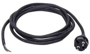 Przewód wymienny neoprenowy z wtyczką, 3 m 2 x 1.5 mm² MVS3215