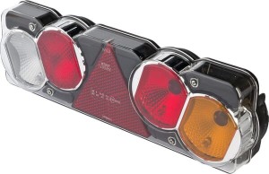 Lampa zespolona tylna, prostokątna, 12/24V prawa przykręcana Waś 1400300249