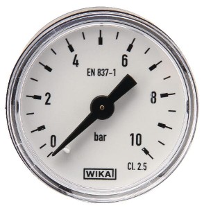 Manometr ø40 mm 0-10 bar przyłącze tylne 1/8" MA4010B02PL