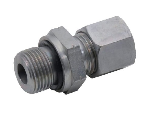 Przyłącze proste z nakrętką i uszczelką M12x1.5 6L R1/4 GEV6LR14WD - Intertraktor