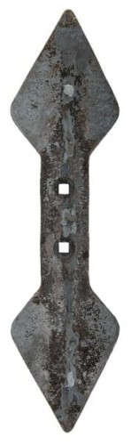 Redliczka 440x135x19 mm obracalna wzmocniona wygięta, 2-otw. CP000024 - Intertraktor