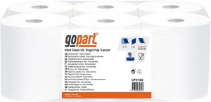Ręcznik papierowy, biały w rolce, 21 cm x 125 m, 2 warstwowy, gopart CP21102