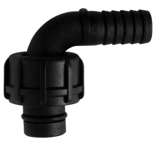 Przyłącze węża, kolano 90° gwint wewnętrzny 1" BSP króciec na wąż 19 mm F15484000 - Intertraktor