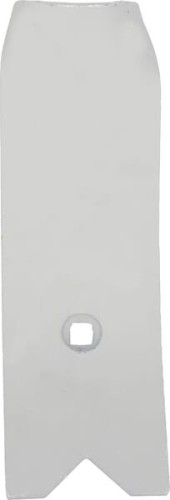 Osłona grządzieli 310x100 mm wygięta, 1-otw. pasująca do Unia Kramp 1738050020N - Intertraktor