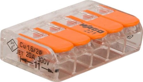 Złączka instalacyjna 5-przewodowa 221415 - Intertraktor