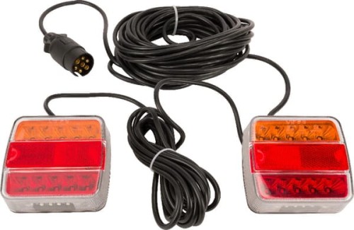 Zestaw lamp LED, tylnych przykręcanych 12m LA65012 - Intertraktor