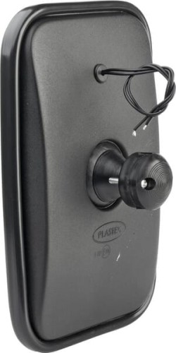 Lusterko zewnętrzne, 270x170 mm podgrzewane na uchwyt Ø 10-24 mm 13051501169 - Intertraktor