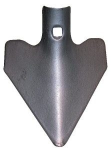 Gęsiostopa 135x3 mm 1-otw. Kongskilde 101017804