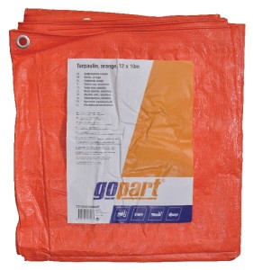 Plandeka pomarańczowa gopart, 12 x 10 m T212001000GP