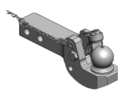 Zaczep Hitch K80 00422700A20 - Intertraktor