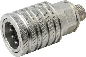Szybkozłącze gniazdo QCPF-L 1/2" gwint zewnętrzny M16x1.5 QCPF12L16