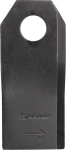 Nożyk kosiarki rotacyjnej lewy 107x47x4 mm otwór Ø 18.25 mm okrągły pasuje do Vicon VNB087509301N