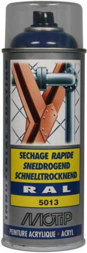 Lakier akrylowy w sprayu, RAL 5013 błękitny 400 ml 07002 - Intertraktor